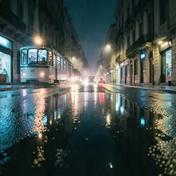 Corrientes Después de la Lluvia artwork
